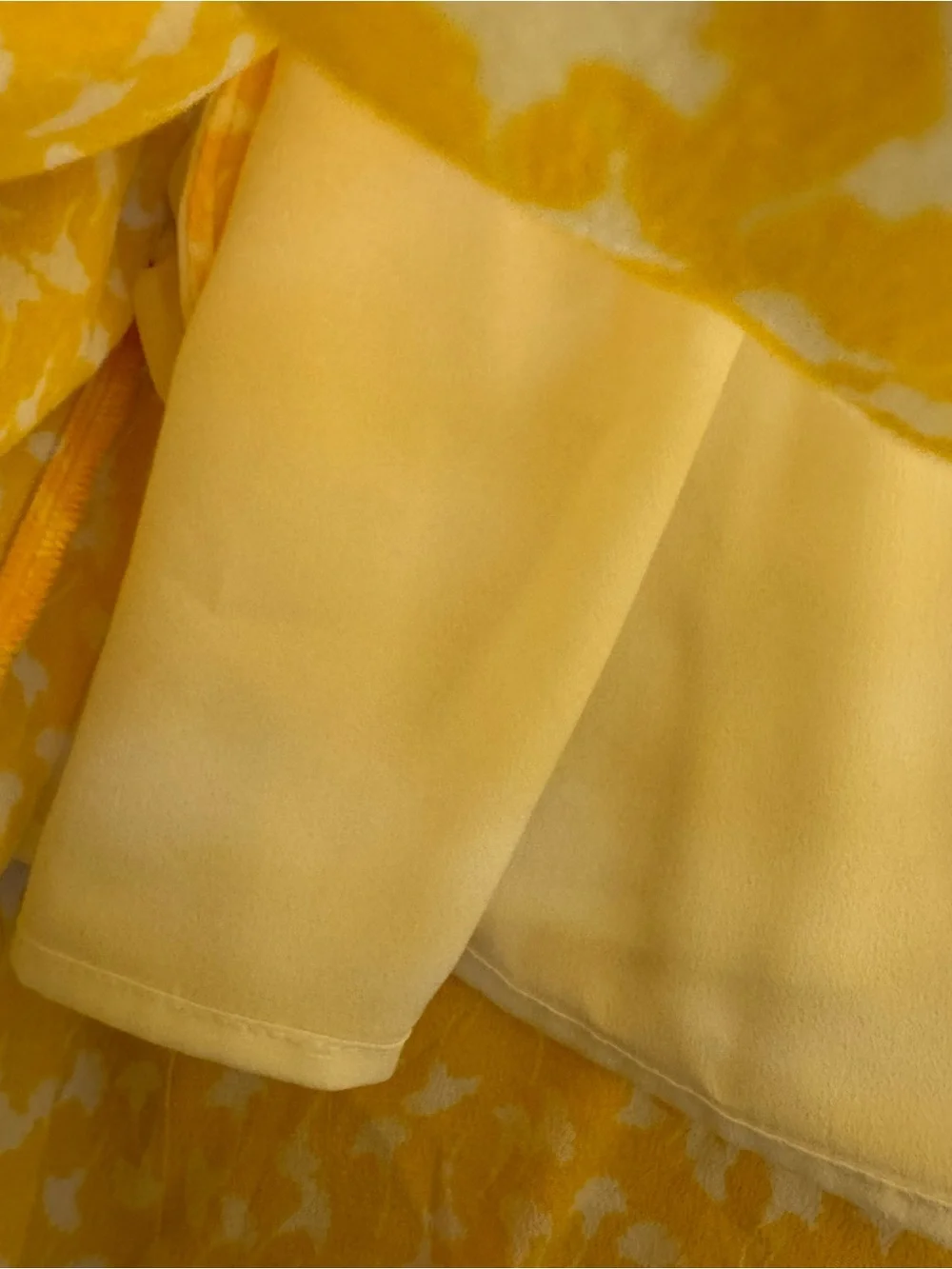 Diane Von Furstenberg Yellow Floral Tie-Shoulder Sundress for Girls Size 4T
